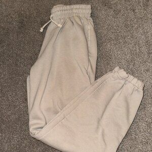 Light beige joggers